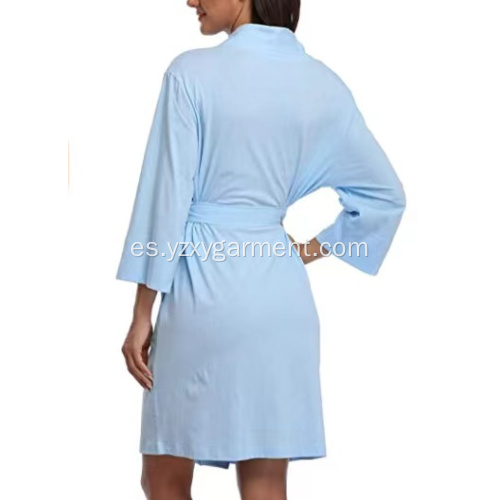 Ropa de salón liviana de túnica para mujeres